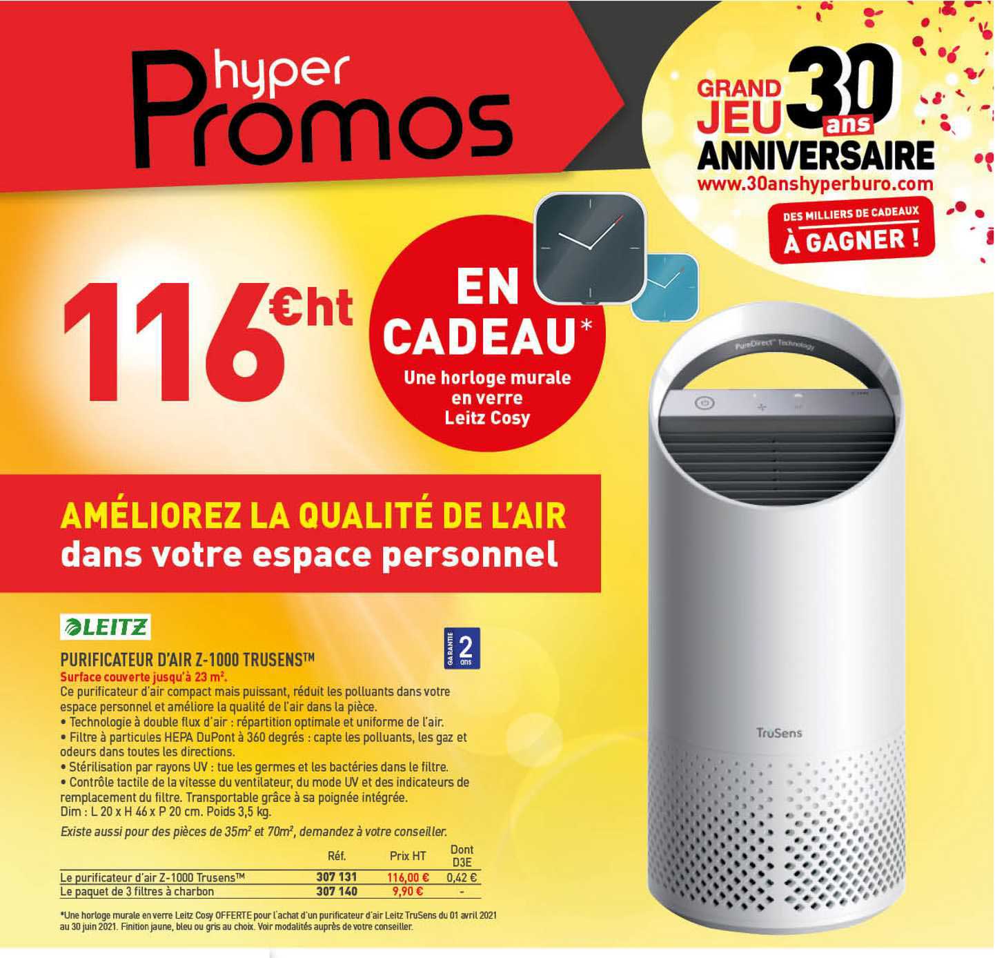 purificateur d'air z-1000 trusens leitz