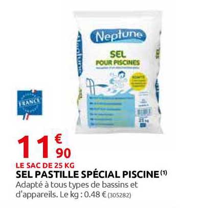 Sel Pastille Spécial Piscine