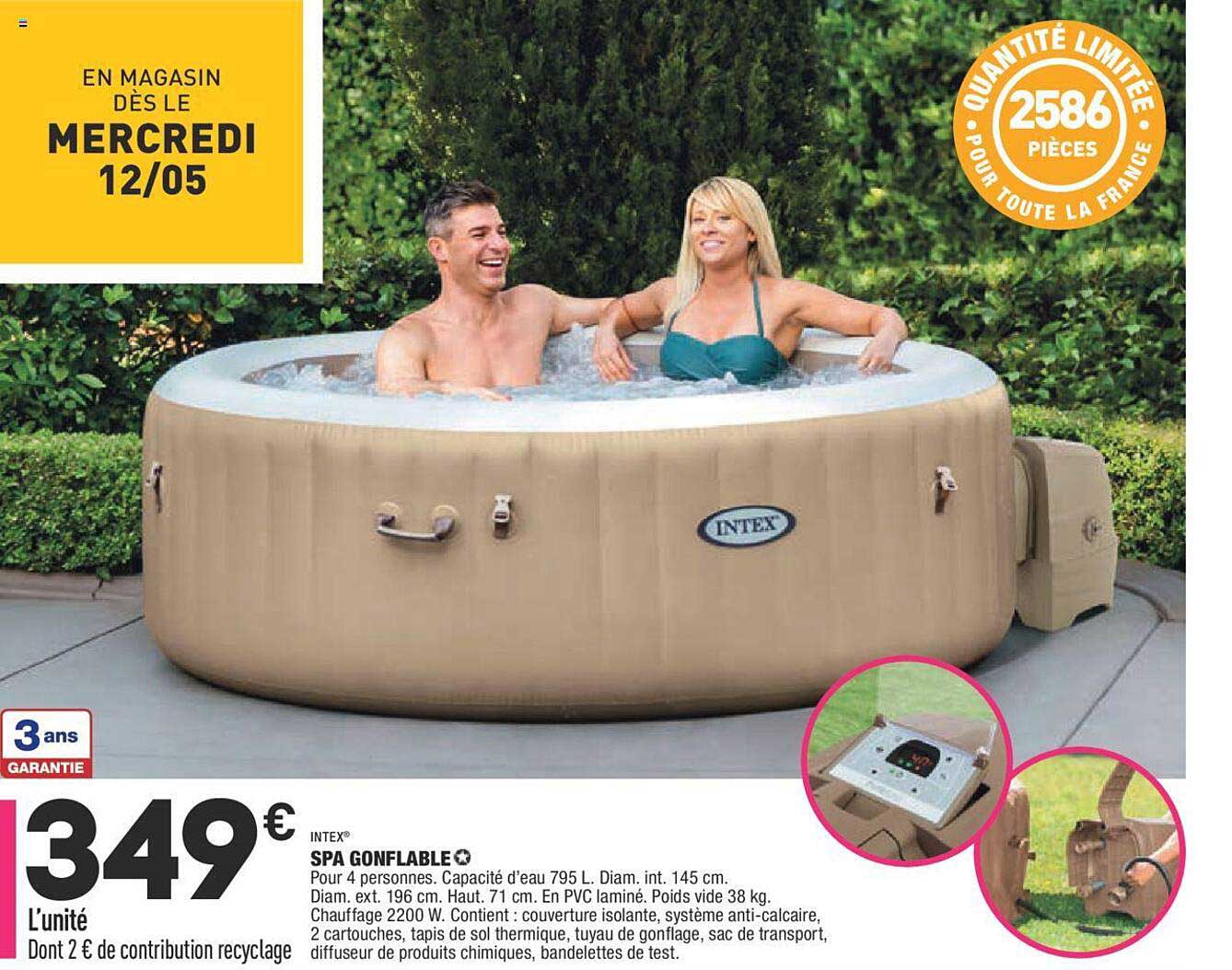 Spa Gonflable Intex
