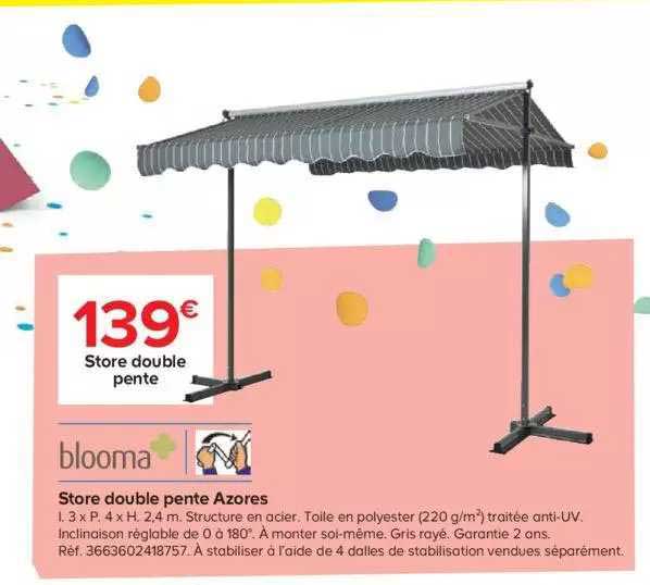 store double pente azores blooma