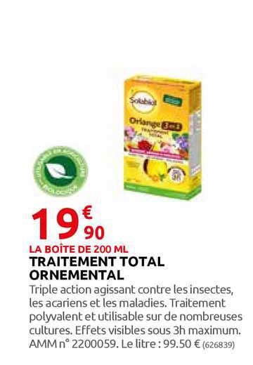 traitement total ornemental