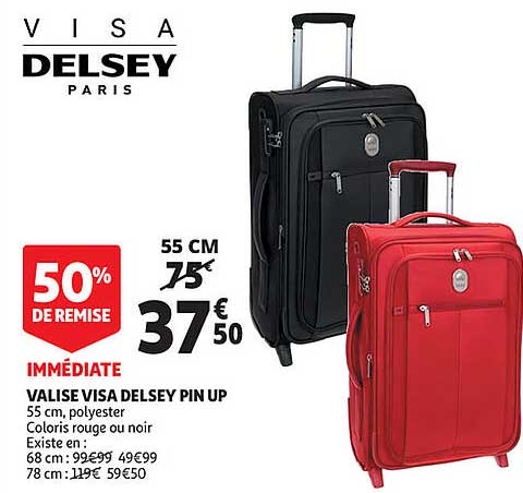 Valise Visa Delsey Pin Up