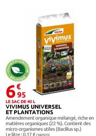 vivimus universel et platations