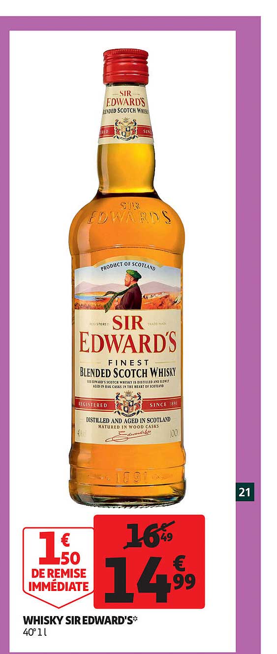 Whisky Sir Edward