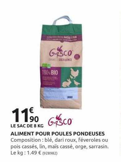 aliment pour poules pondeuses