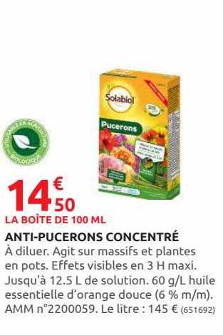 Anti-pucerons Concentré