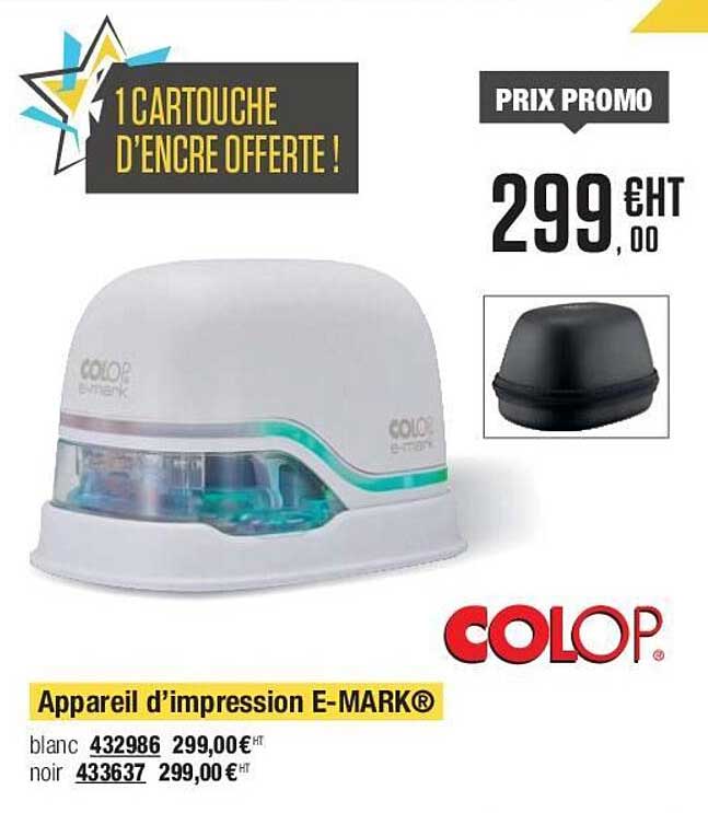 appareil d'impression e-mark colop