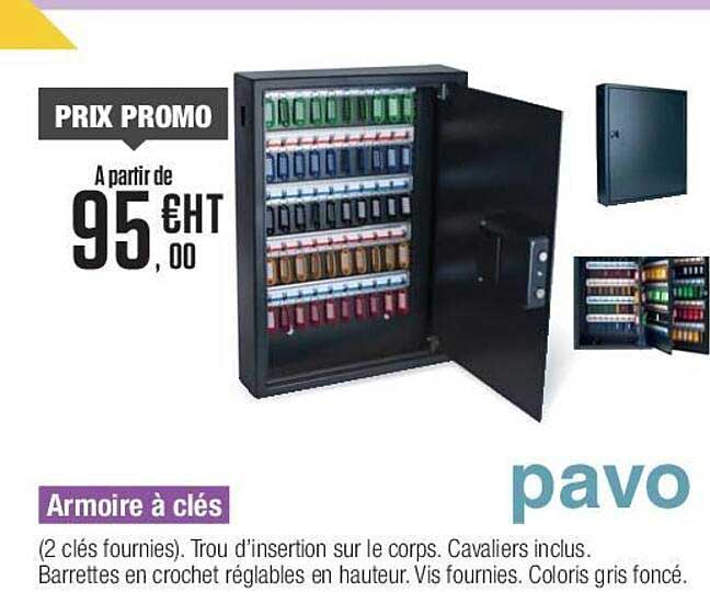 armoire à clés pavo