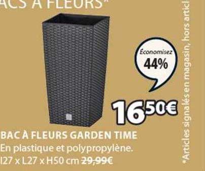 Bac à Fleurs Garden Time