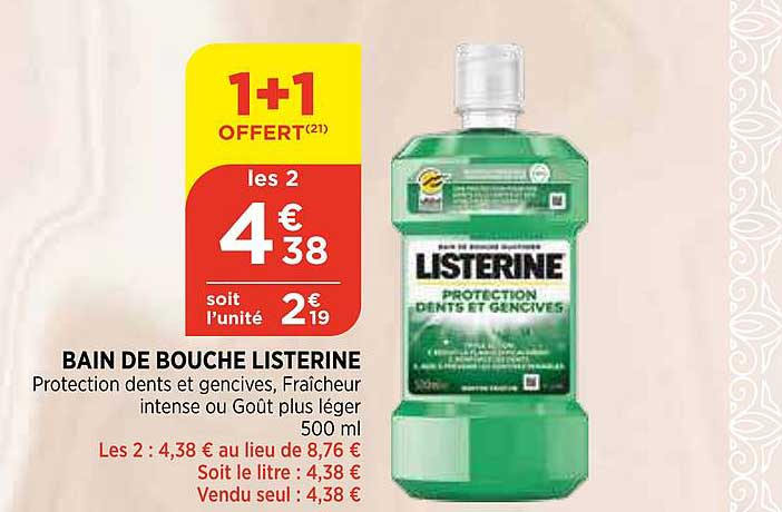 Bain De Bouche Listerine