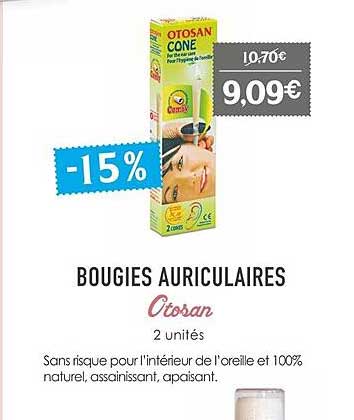 bougies auriculares otosan