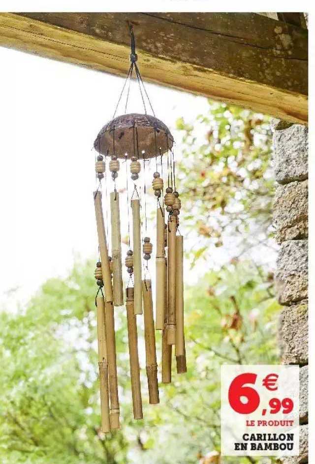 carillon en bambou