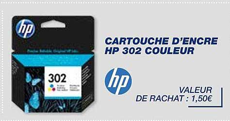 cartouche d'encre hp 302 couleur