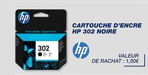 cartouche d'encre hp 302 noire