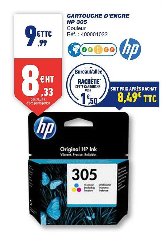 cartouche d'encre hp 305