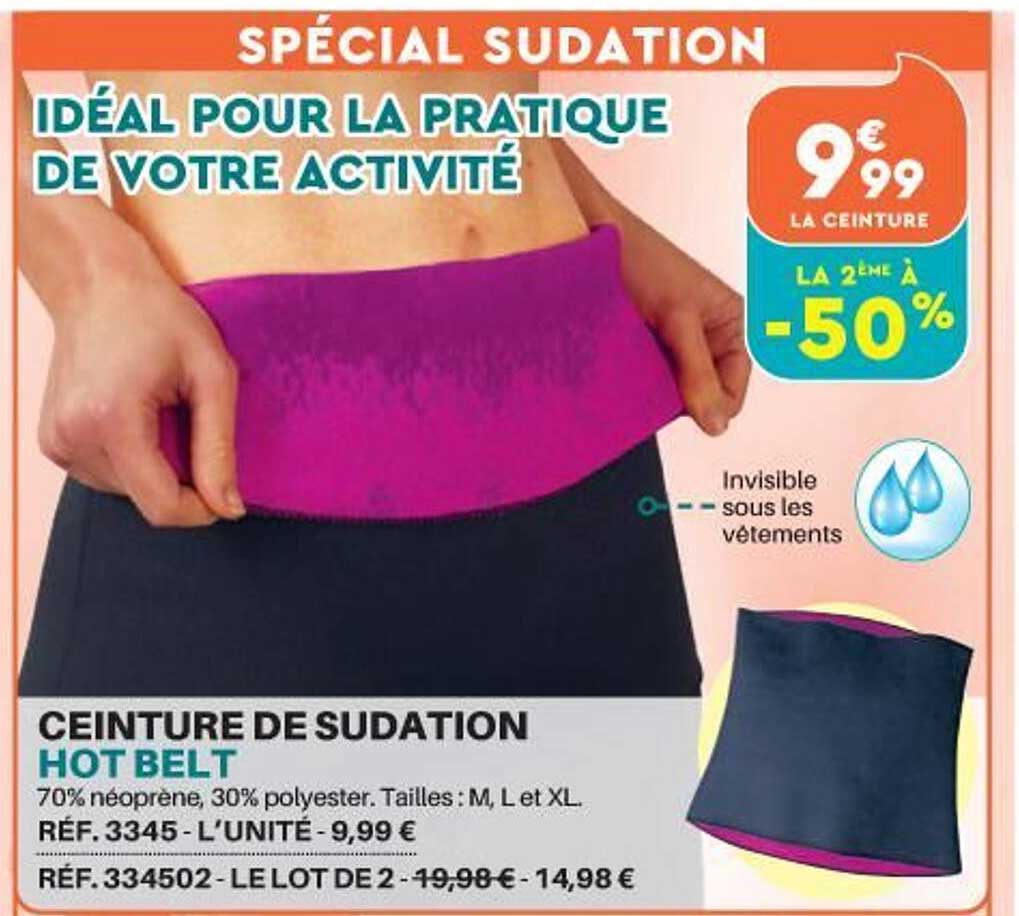 ceinture de sudation hot belt