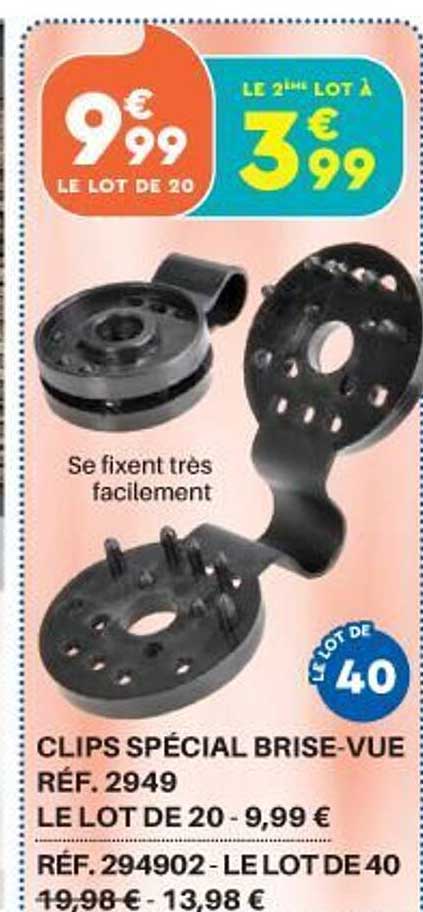 clips spécial brise-vue