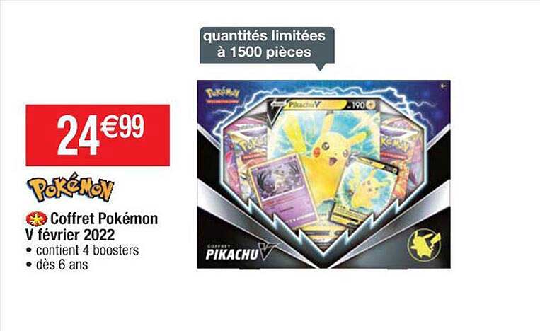 coffret pokémon v février 2022