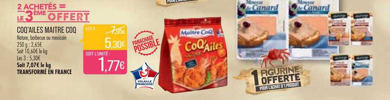 Coq'ailes Maître Coq