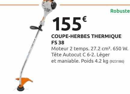 coupe-herbes thermique fs 38