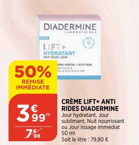 crème lift+ anti rides diadermine