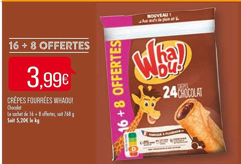 Crêpes Fourrées Whaou!