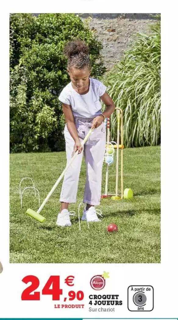 croquet 4 joueurs