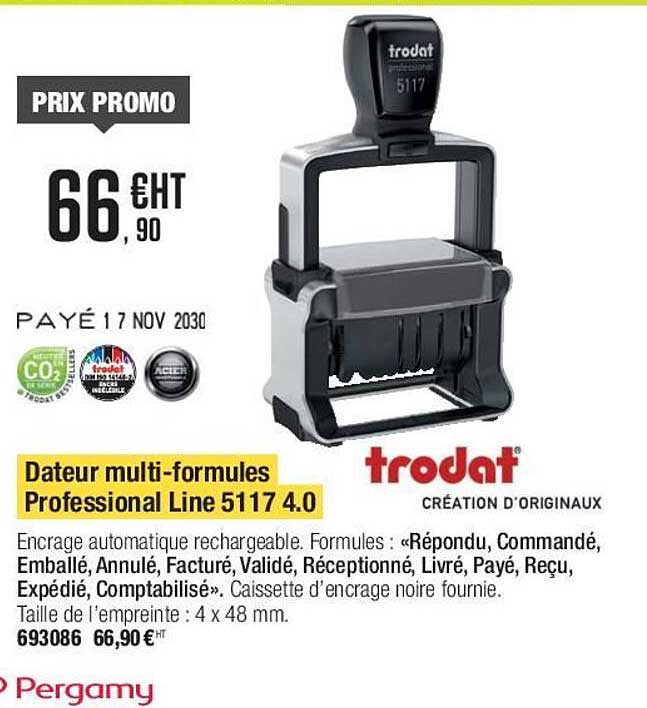 daeur multi-formules professional line 5117 4.0 trodat