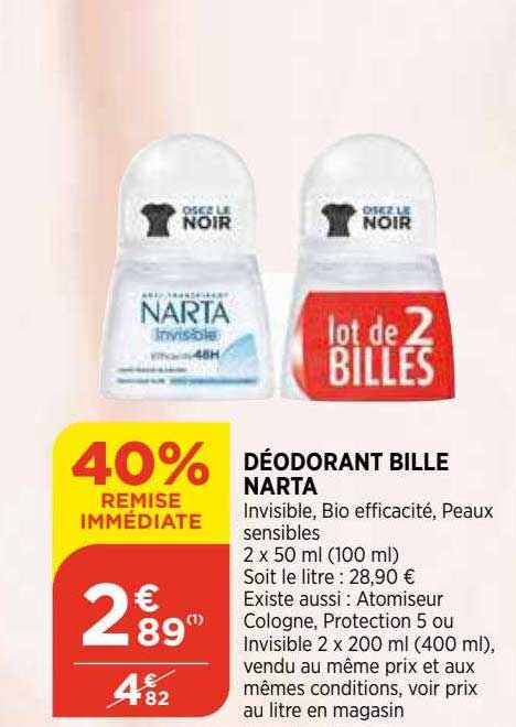 Déodorant Bille Narta