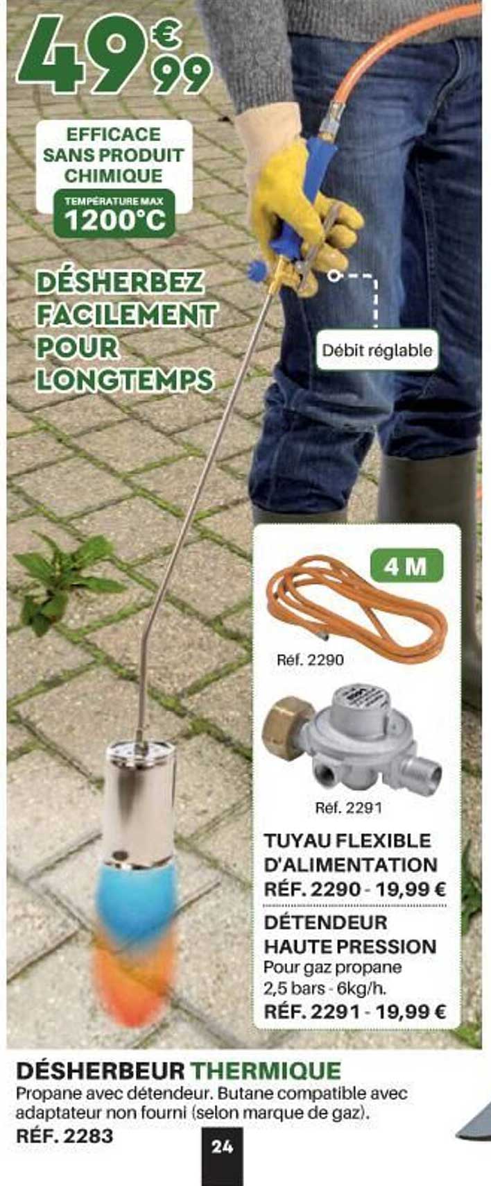 désherbeur thermique