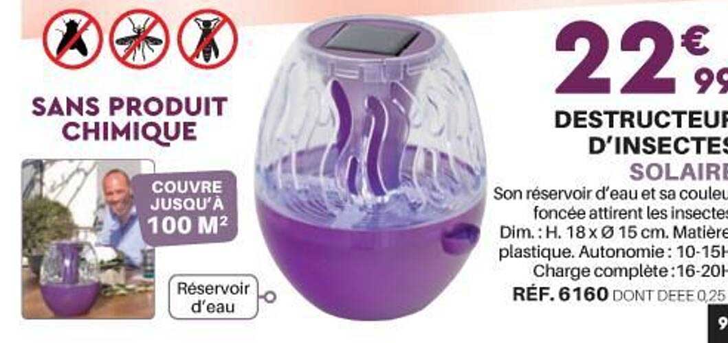 Destructeurs D'insectes Solaire