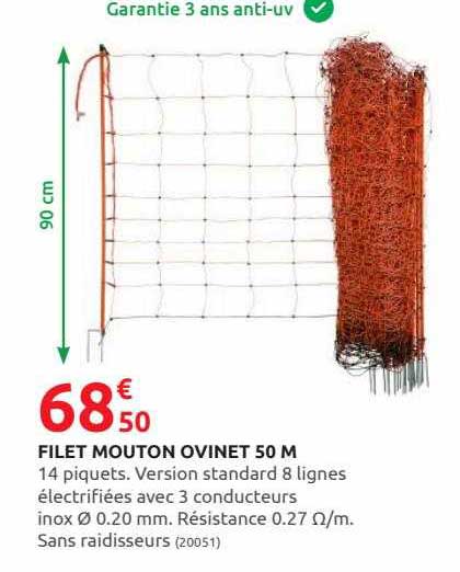 filet mouton ovinet 50 m