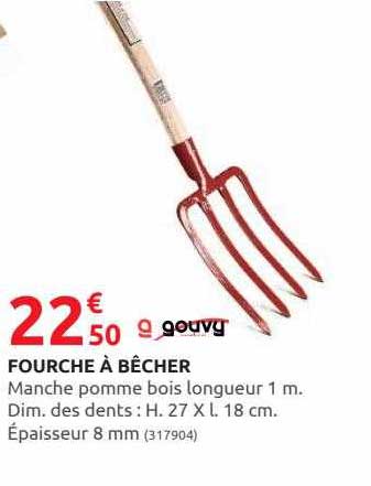 fourche à bêcher