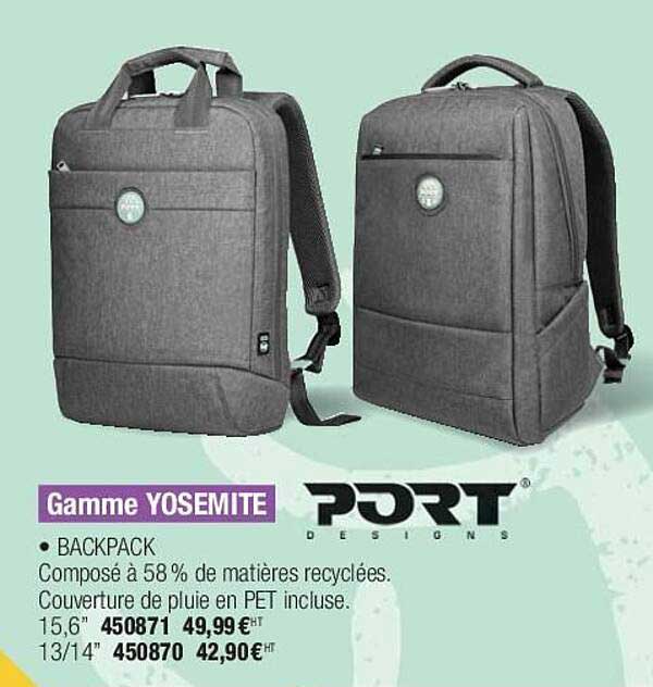 gamme yosemite port