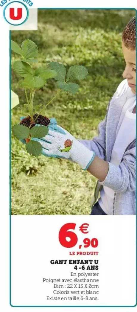 gant enfant ou 4 - 6 ans