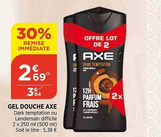 Gel Douche Axe
