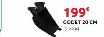 godet 20 cm