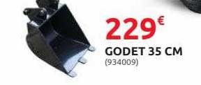 godet 35 cm