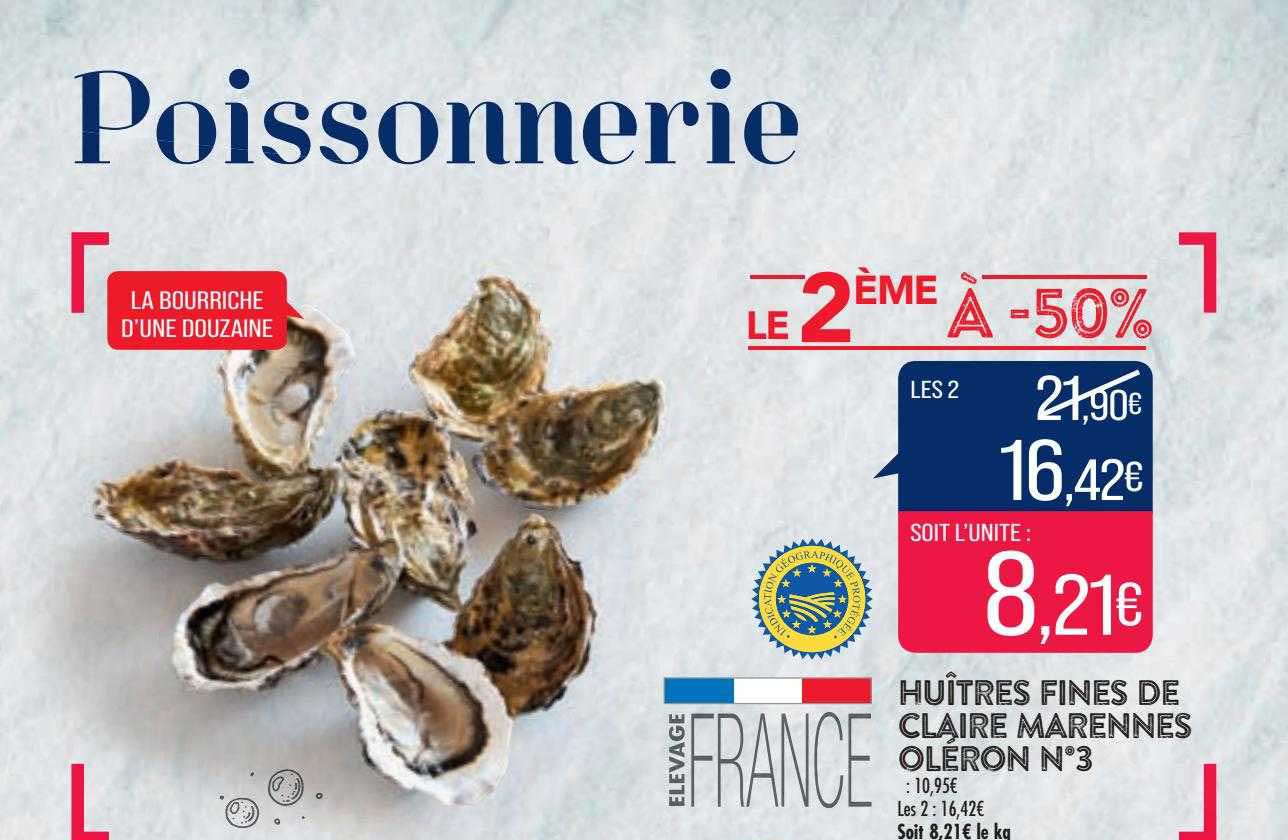 huîtres fines de claire marennes oléron n°3