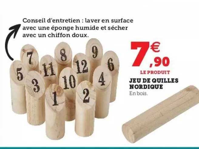 jeu de quilles nordique