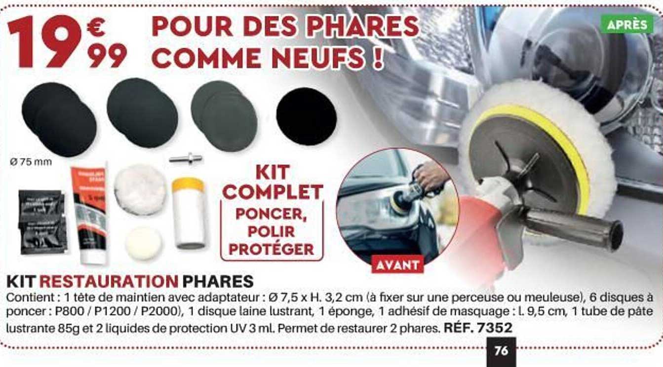 kit restauration phares