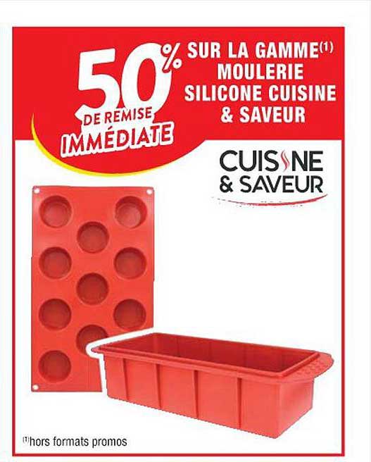 la gamme moulerie silicone cuisine & saveur