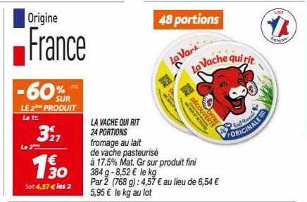 la vache qui rit 24 portions