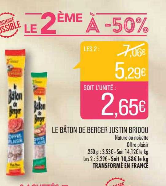 le bâton de berger justin bridou