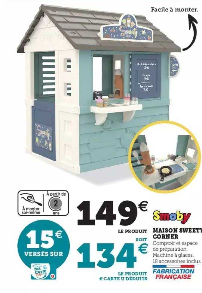 maison sweety corner smoby