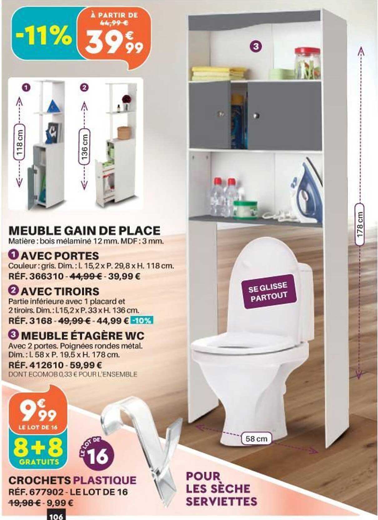 meuble gain de place