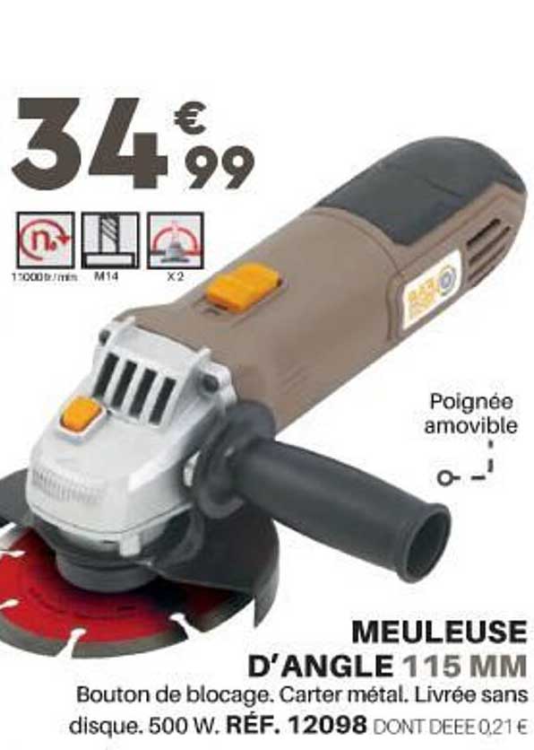Meuleuse D'angle 115 Mm