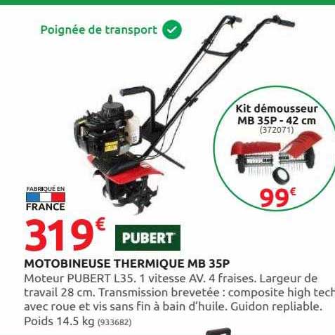 motobineuse thermique mb 35p pubert
