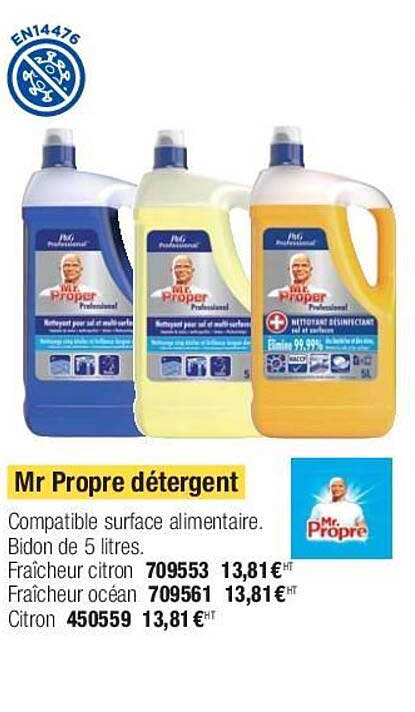 mr propre détergent