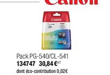 Pack Pg-540 Cl-541 134747 Canon